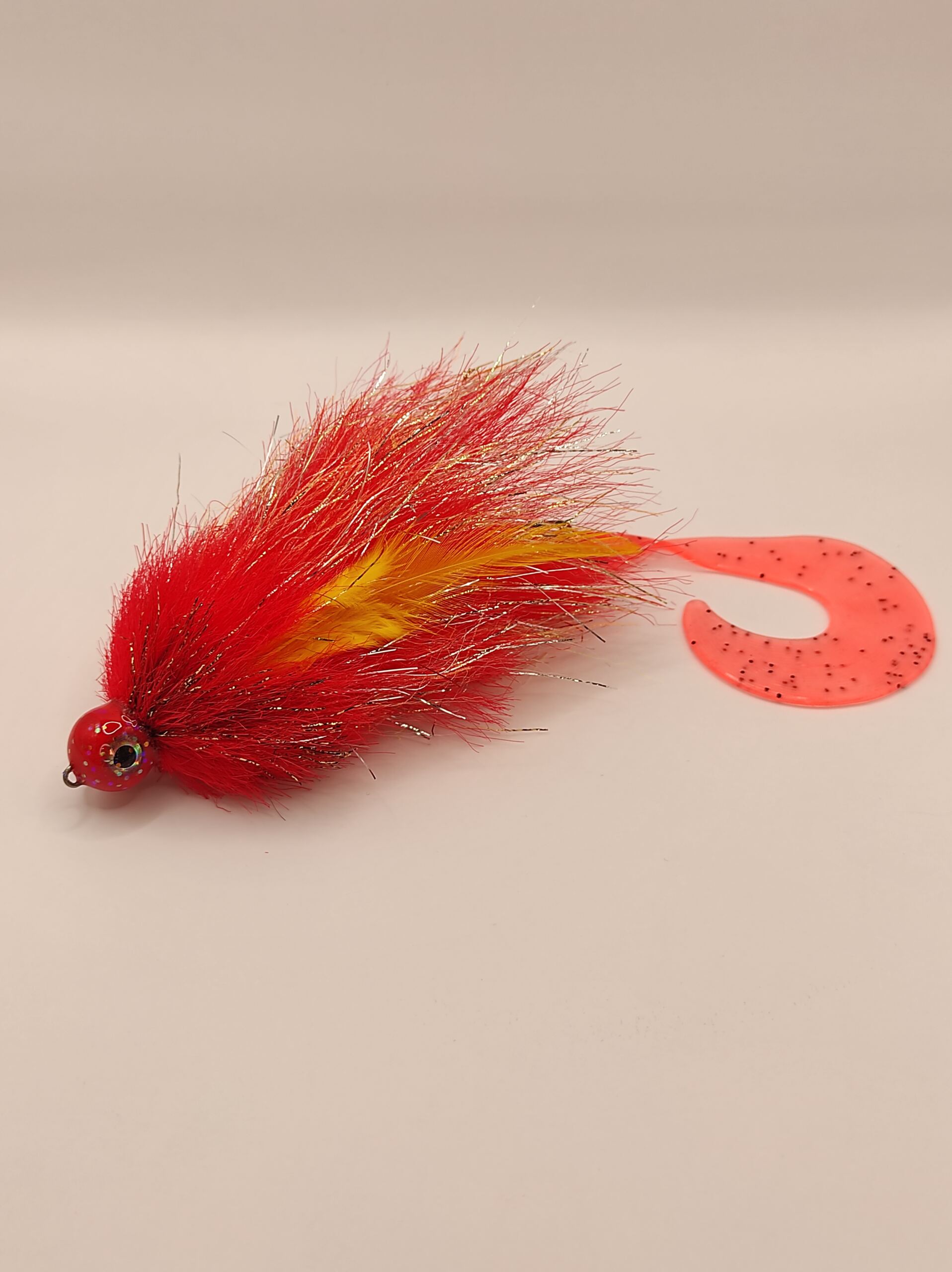 37g. 27cm. hooks 6/0 Red - Crafted Catches Lures Made with